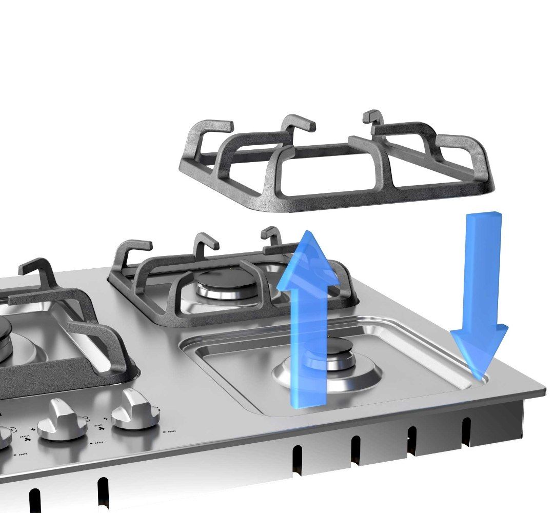 تصویر از S 526 اجاق گاز استیل آلتون